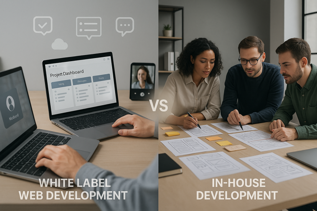 white label web development